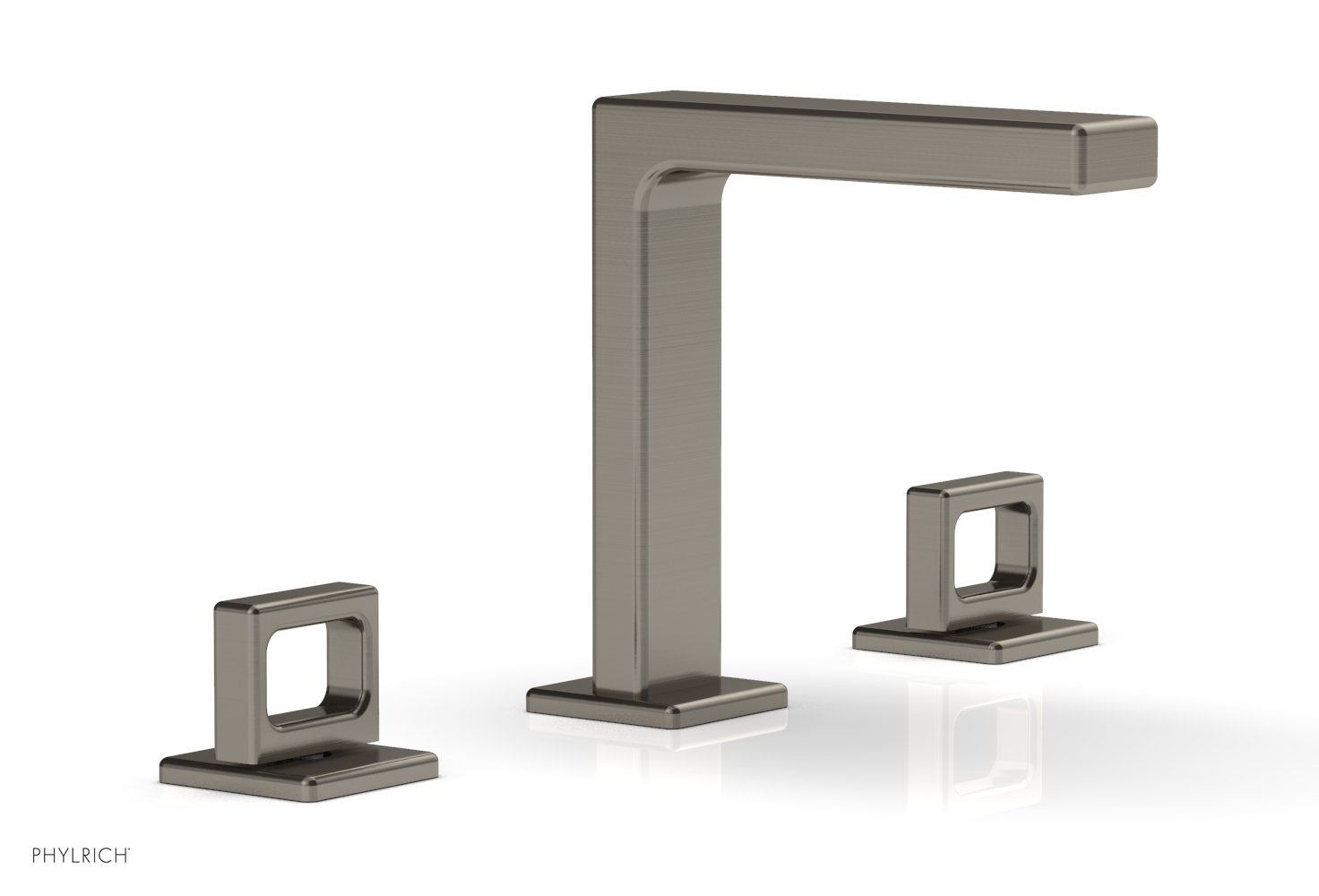 Phylrich MIX Widespread Faucet - Ring Handles 6-3/4" Height