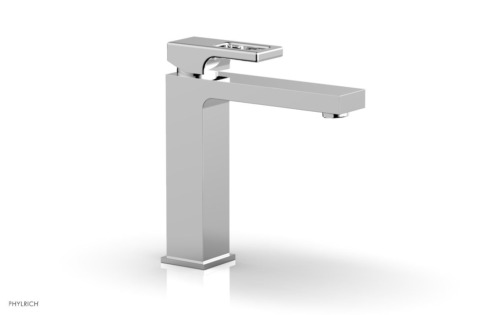polished chrome faucet