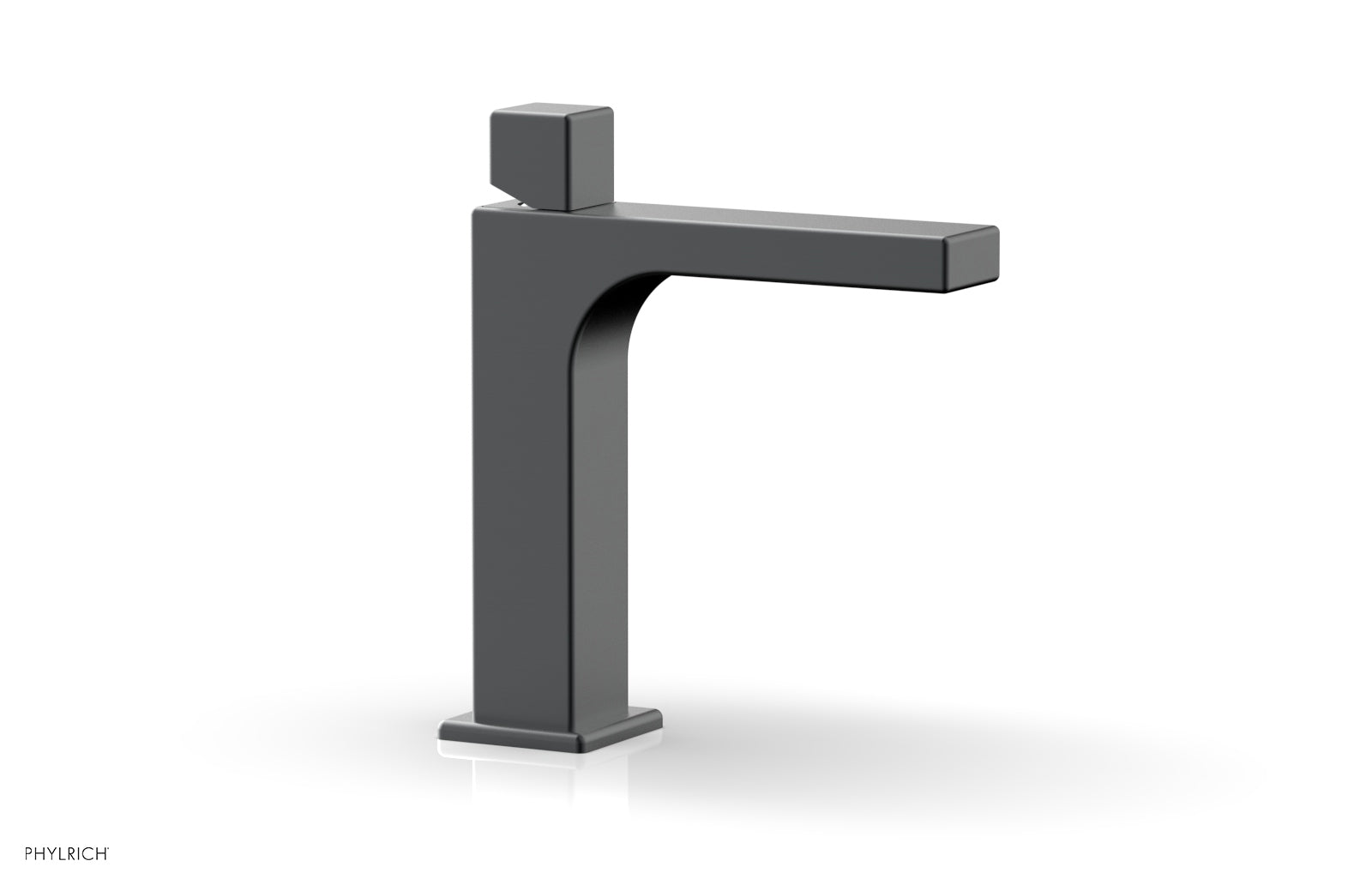 Phylrich MIX Single Hole Lavatory Faucet, Cube Handle