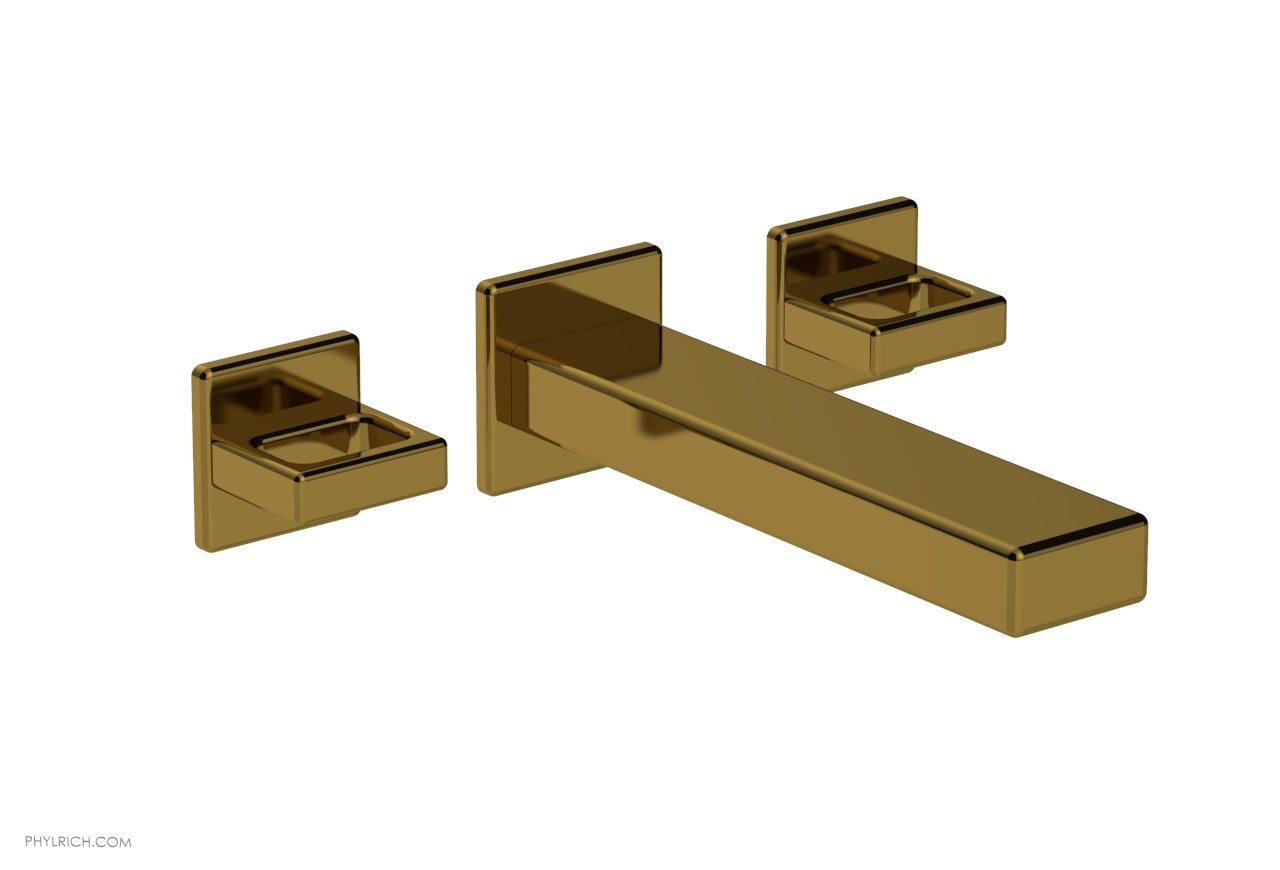 Phylrich MIX Wall Lavatory Set - Ring Handles