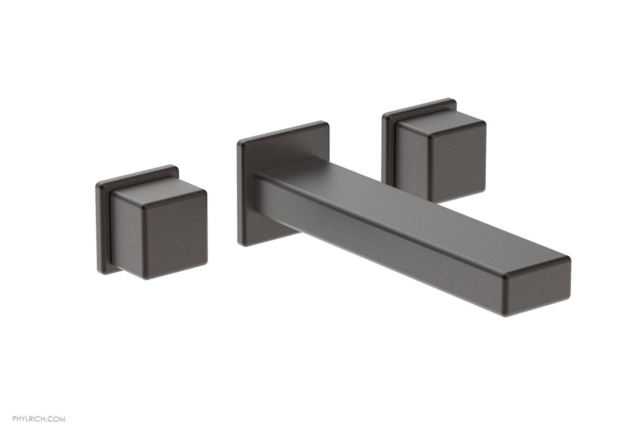 Phylrich MIX Wall Lavatory Set - Cube Handles