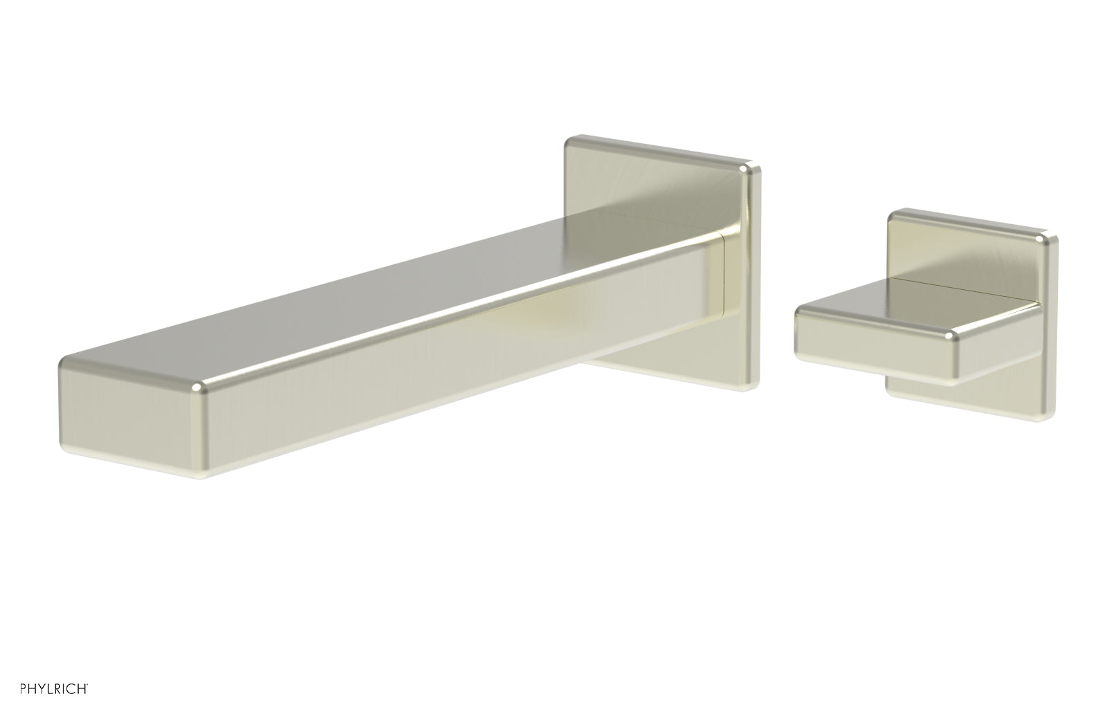 Phylrich MIX Single Handle Wall Lavatory Set - Blade Handle
