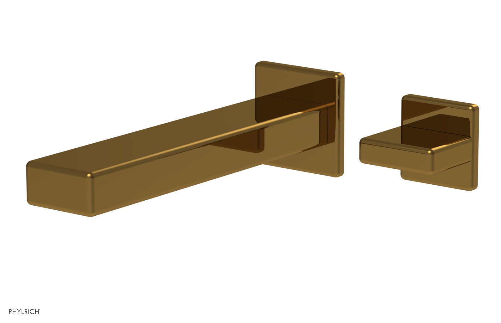 Phylrich MIX Single Handle Wall Lavatory Set - Blade Handle