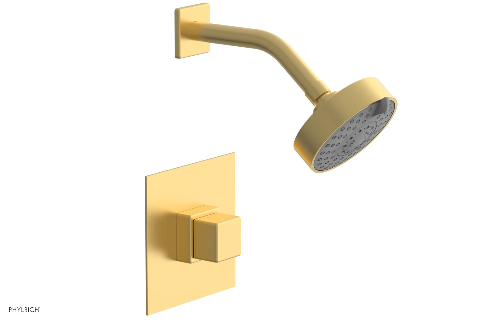 Phylrich MIX Pressure Balance Shower Set - Cube Handle