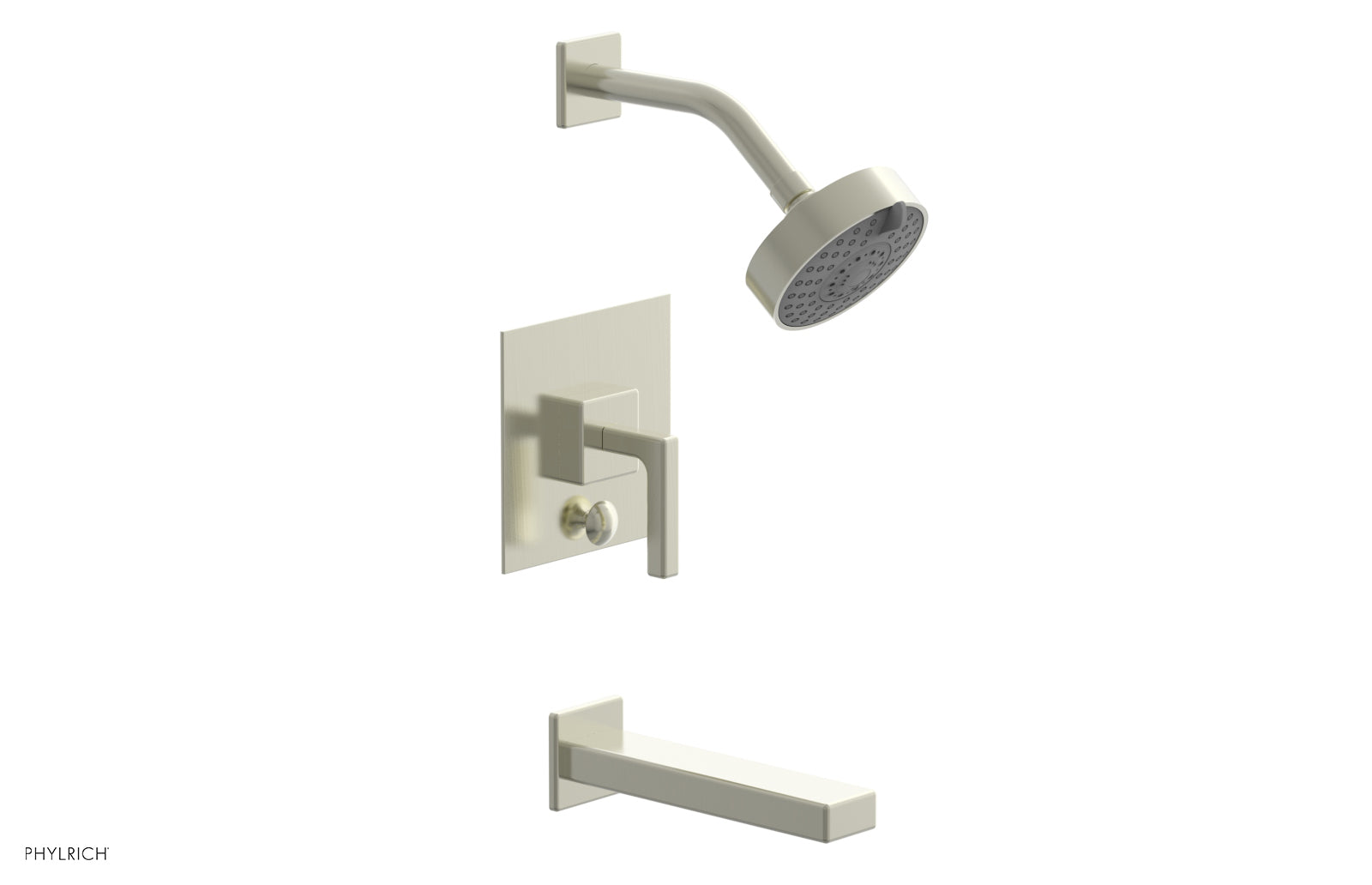 Phylrich MIX Pressure Balance Tub and Shower Set - Lever Handle