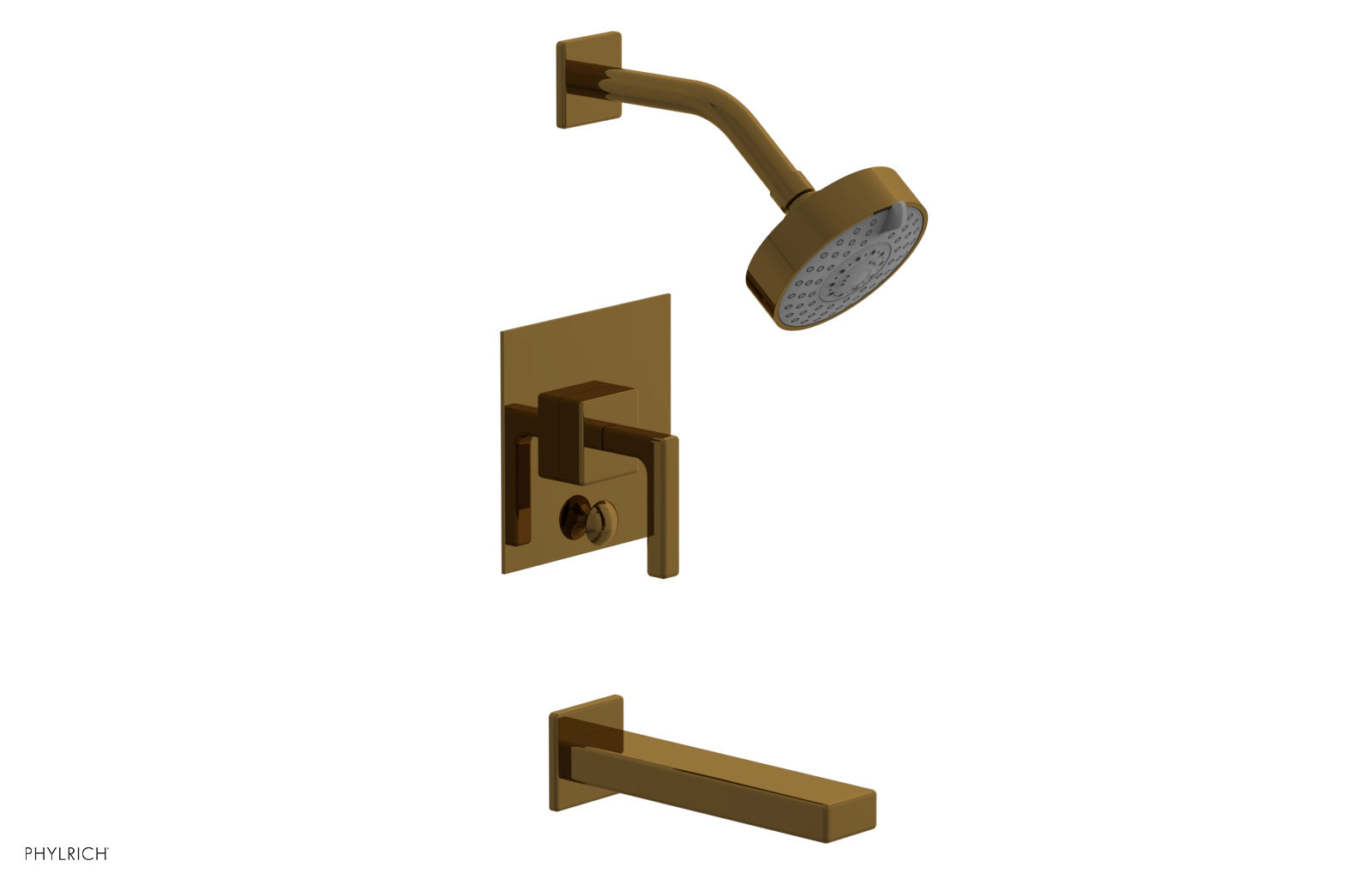 Phylrich MIX Pressure Balance Tub and Shower Set - Lever Handle