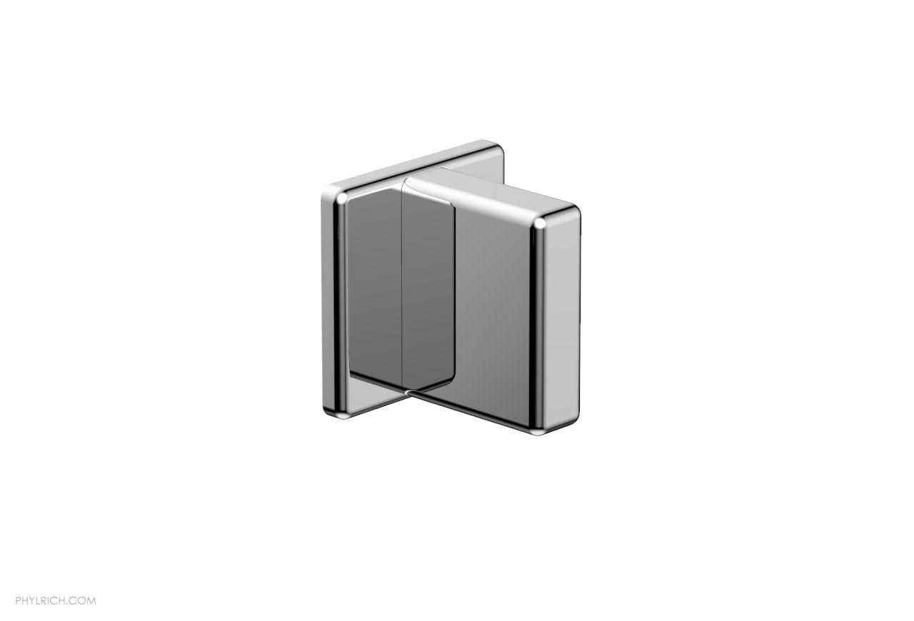 polished chrome volume control