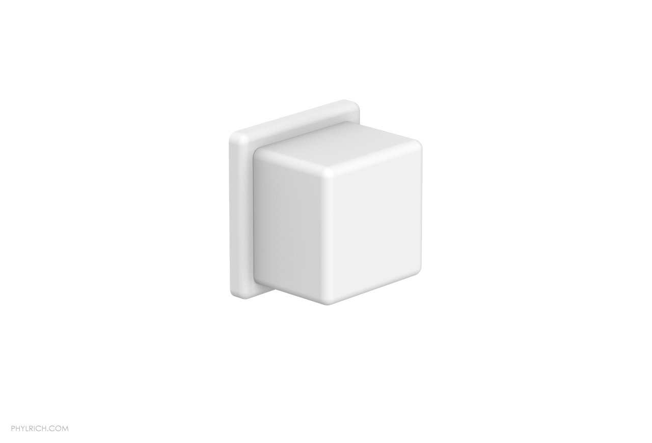 Phylrich MIX Volume Control/Diverter Trim - Cube Handle