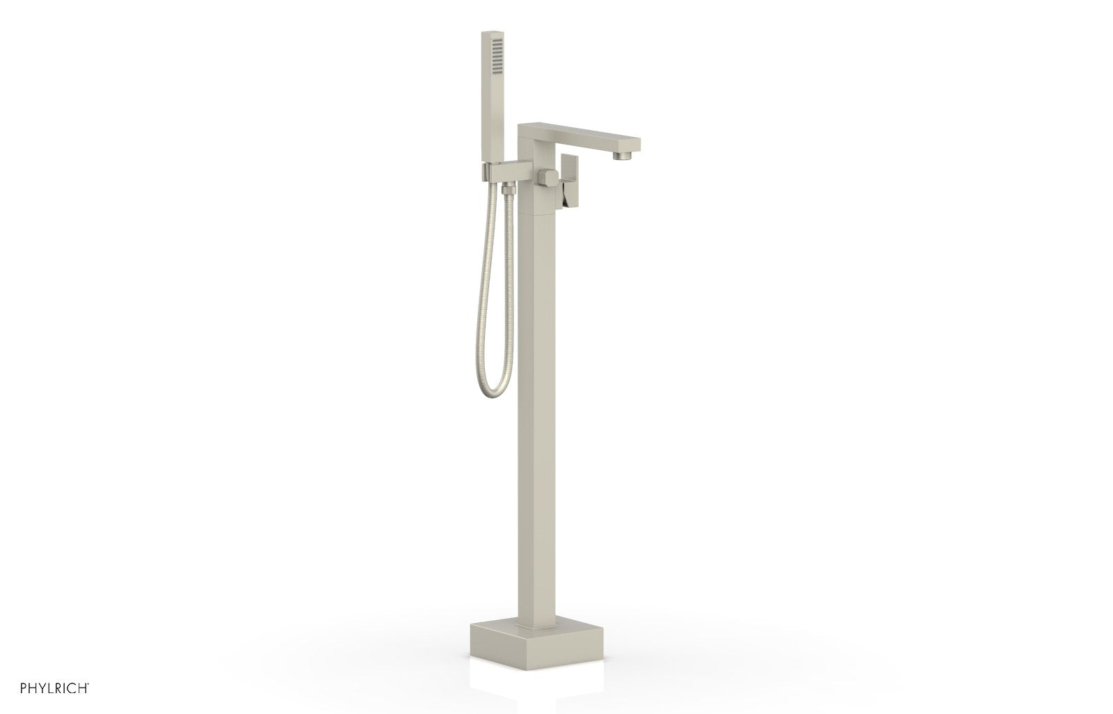 Phylrich MIX Floor Mount Tub Filler with Hand Shower