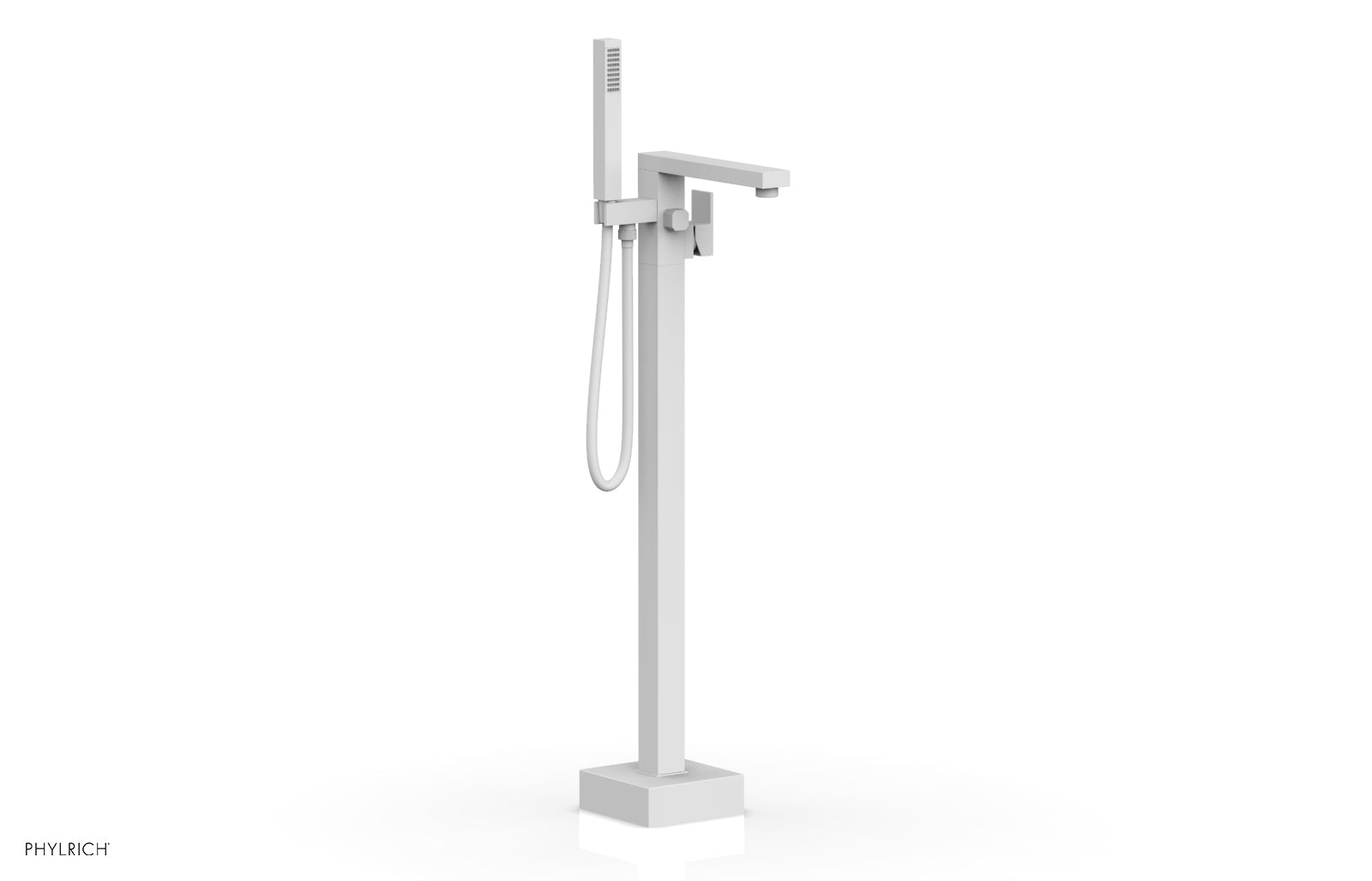 Phylrich MIX Floor Mount Tub Filler with Hand Shower
