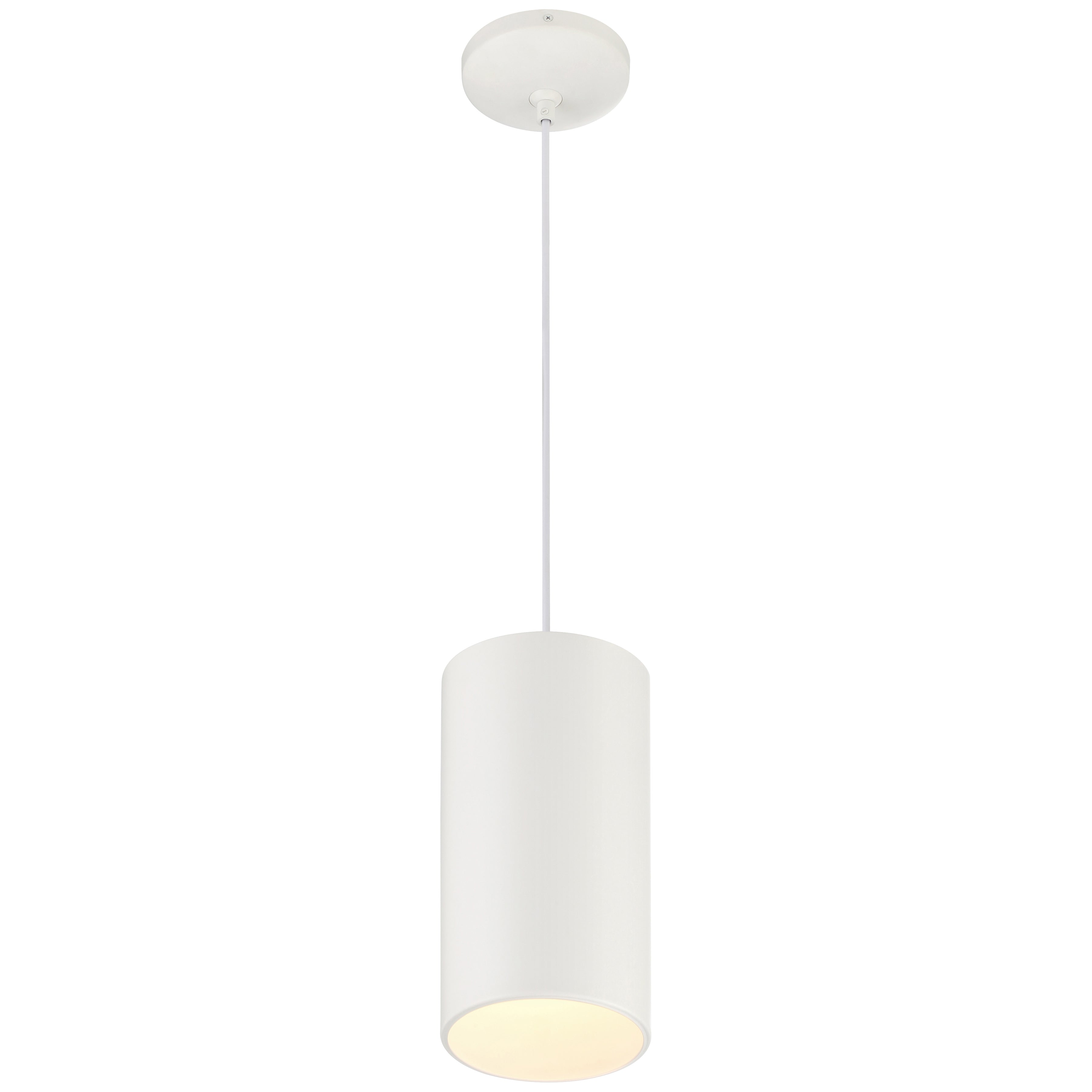 matte white pendant