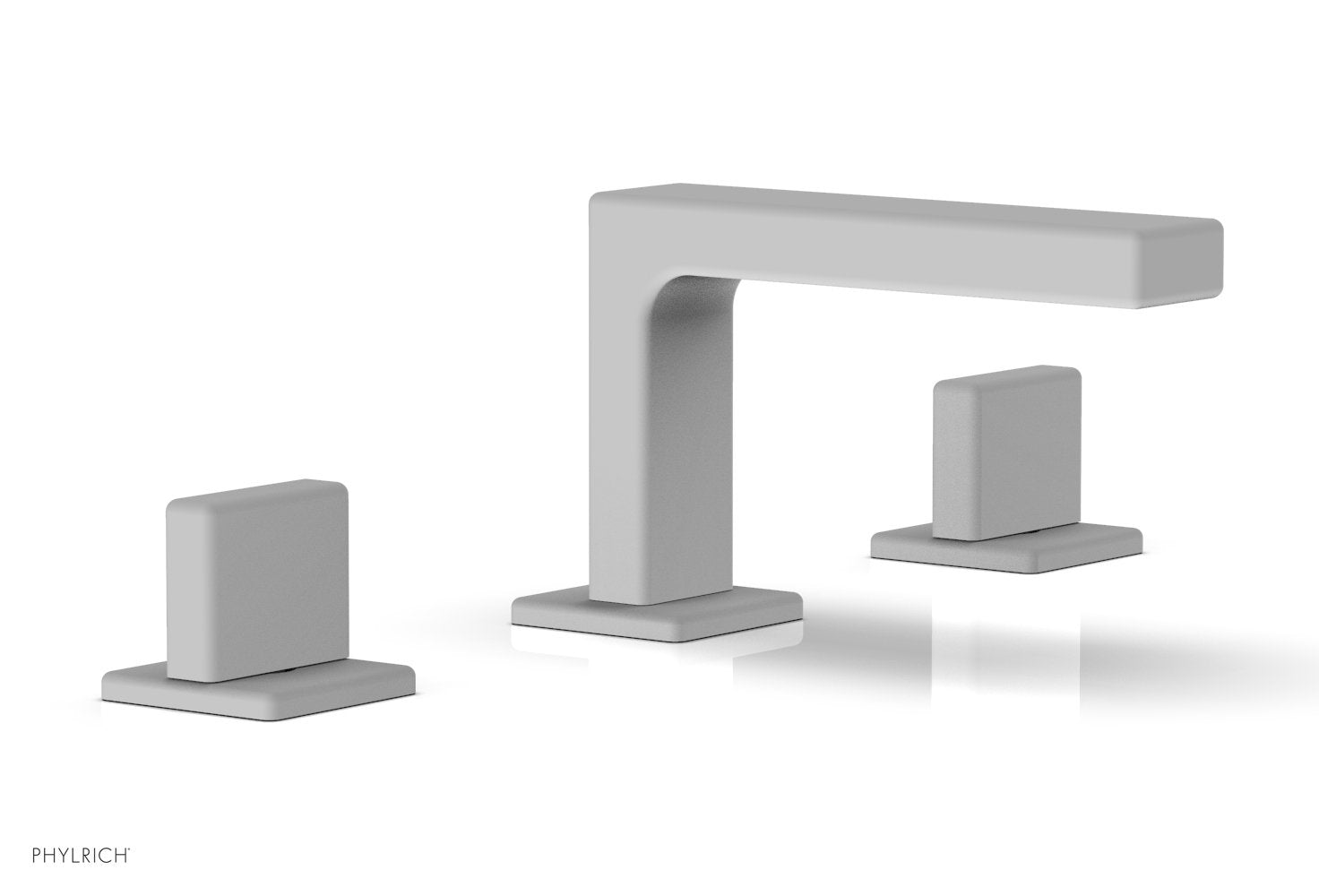 Phylrich MIX Widespread Faucet - Blade Handles 4-1/4" Height