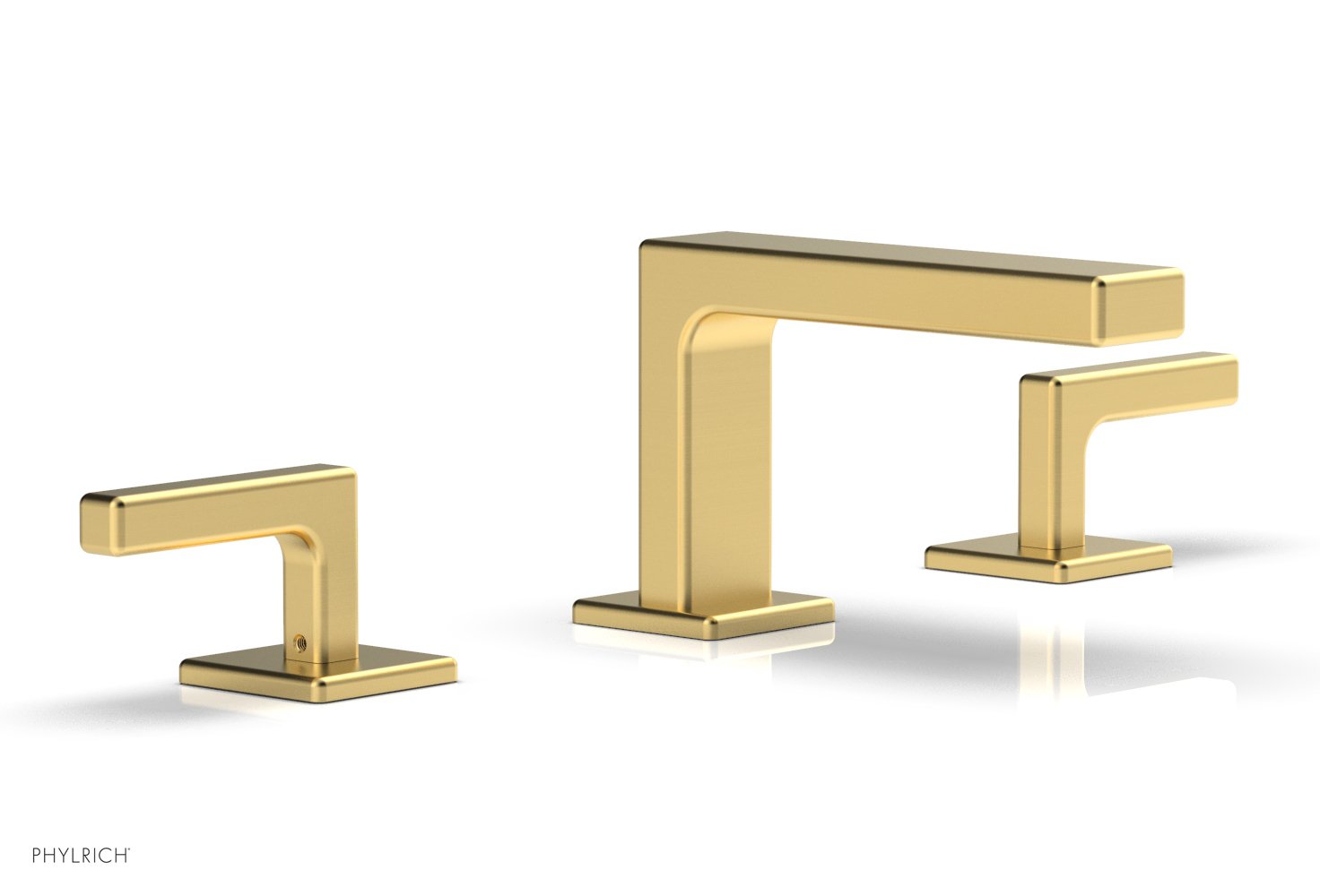 Phylrich MIX Widespread Faucet - Lever Handles 4-1/4" Height