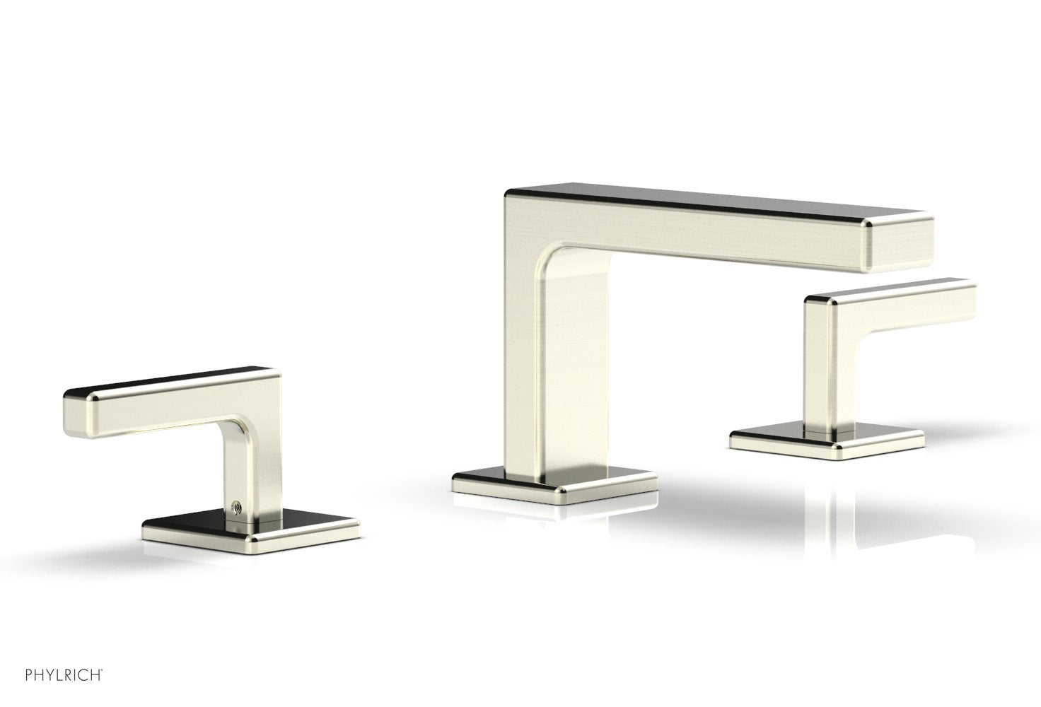 Phylrich MIX Widespread Faucet - Lever Handles 4-1/4" Height