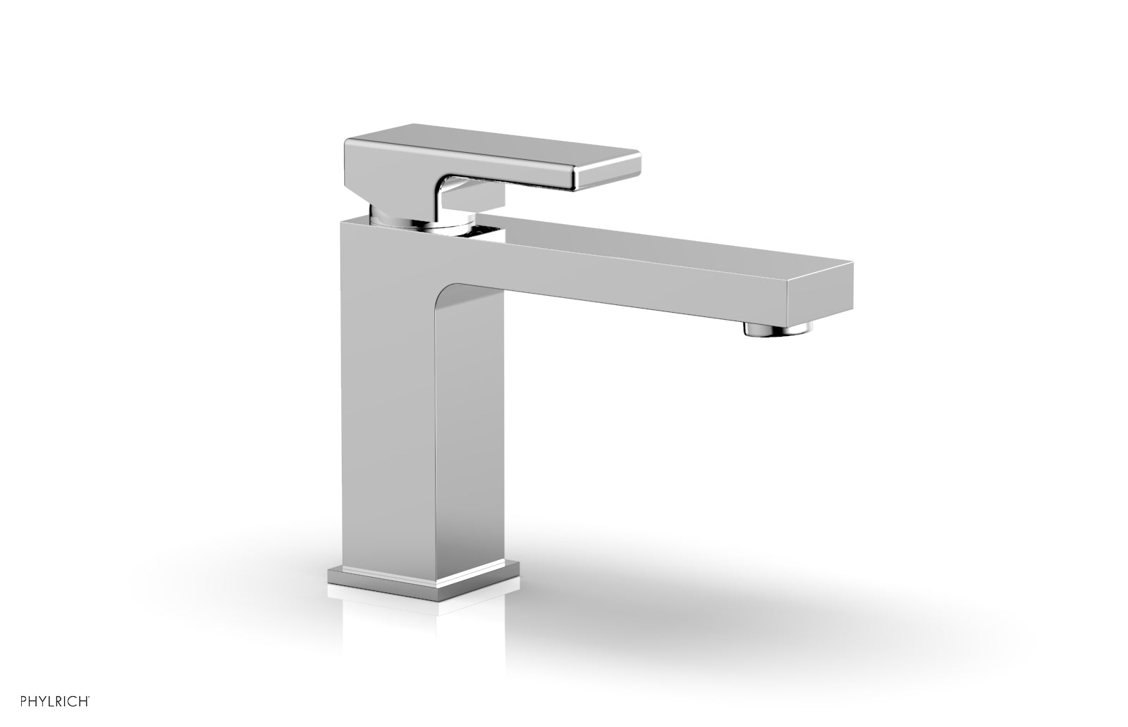 polished chrome faucet