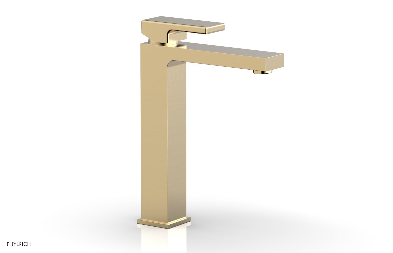 Phylrich MIX Single Hole Lavatory Faucet, Tall - Blade Handle