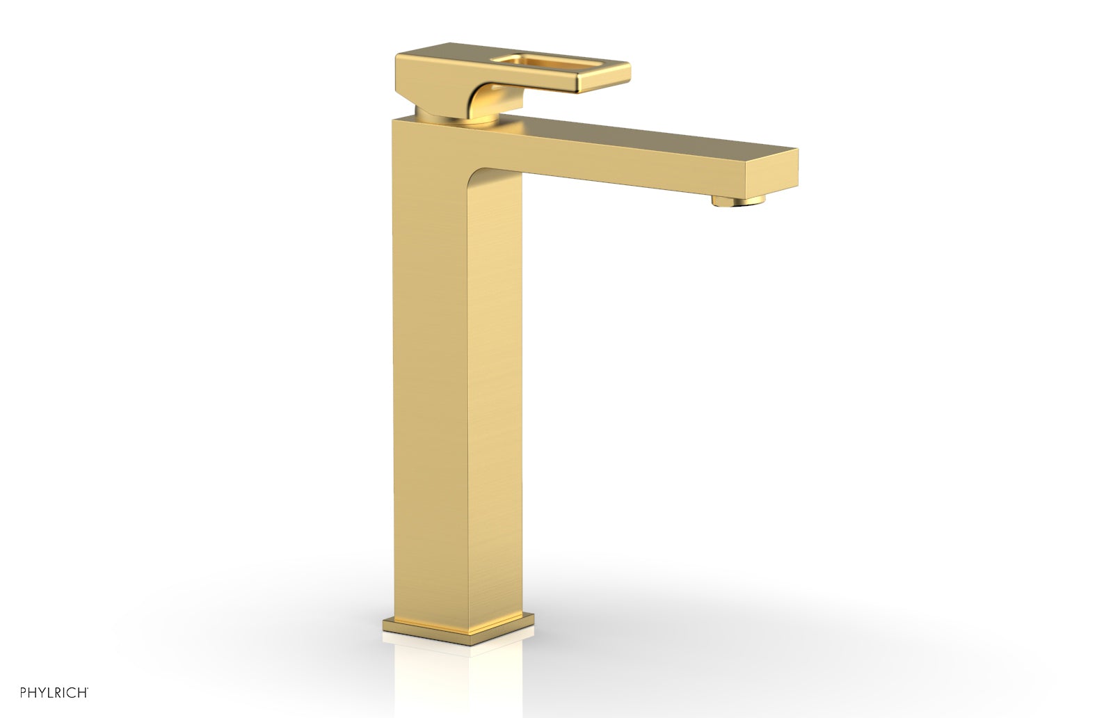 Phylrich MIX Single Hole Lavatory Faucet, Tall - Ring Handle