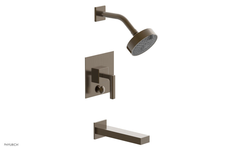 Phylrich STRIA Pressure Balance Tub and Shower Set