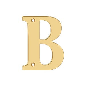 Deltana 4" Residential Letter B