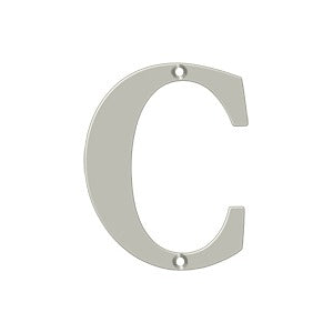 Deltana 4" Residential Letter C