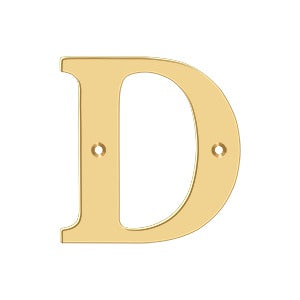 Deltana 4" Residential Letter D