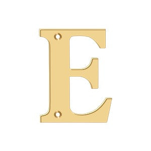 Deltana 4" Residential Letter E