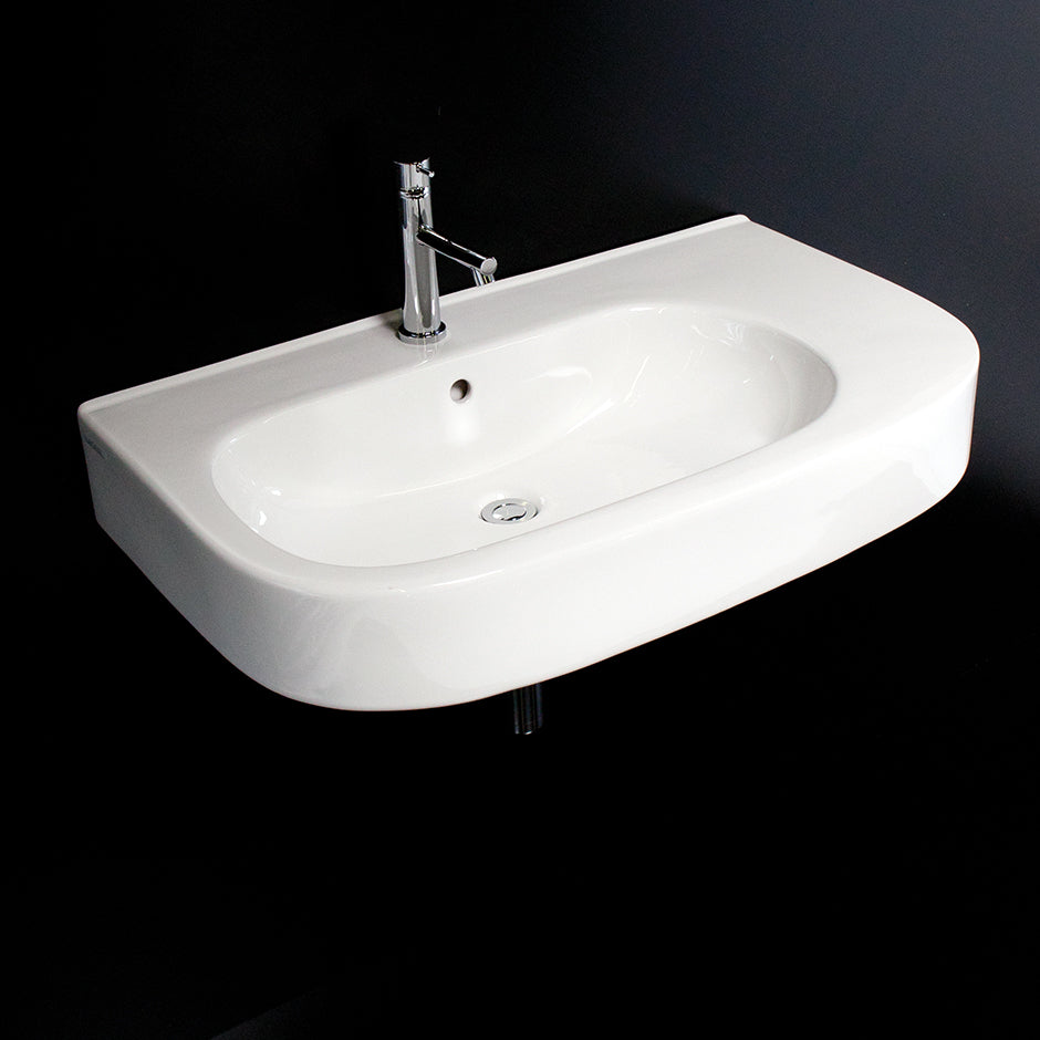 white sink