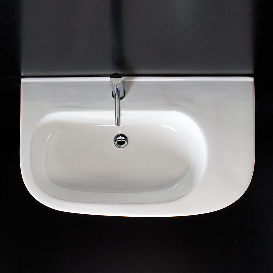 white sink