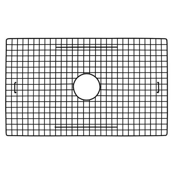 matte black bottom grid