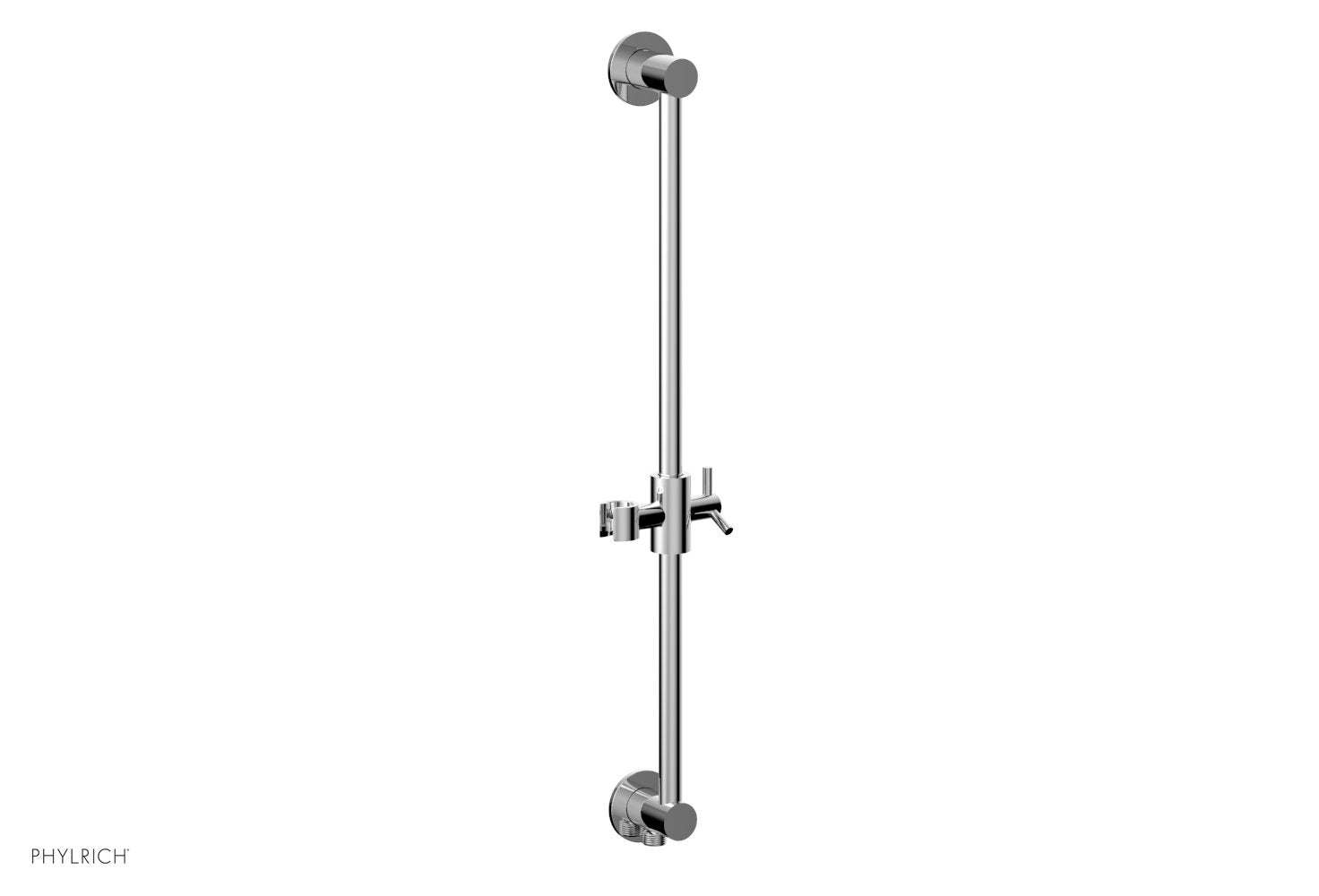 polished chrome slide bar