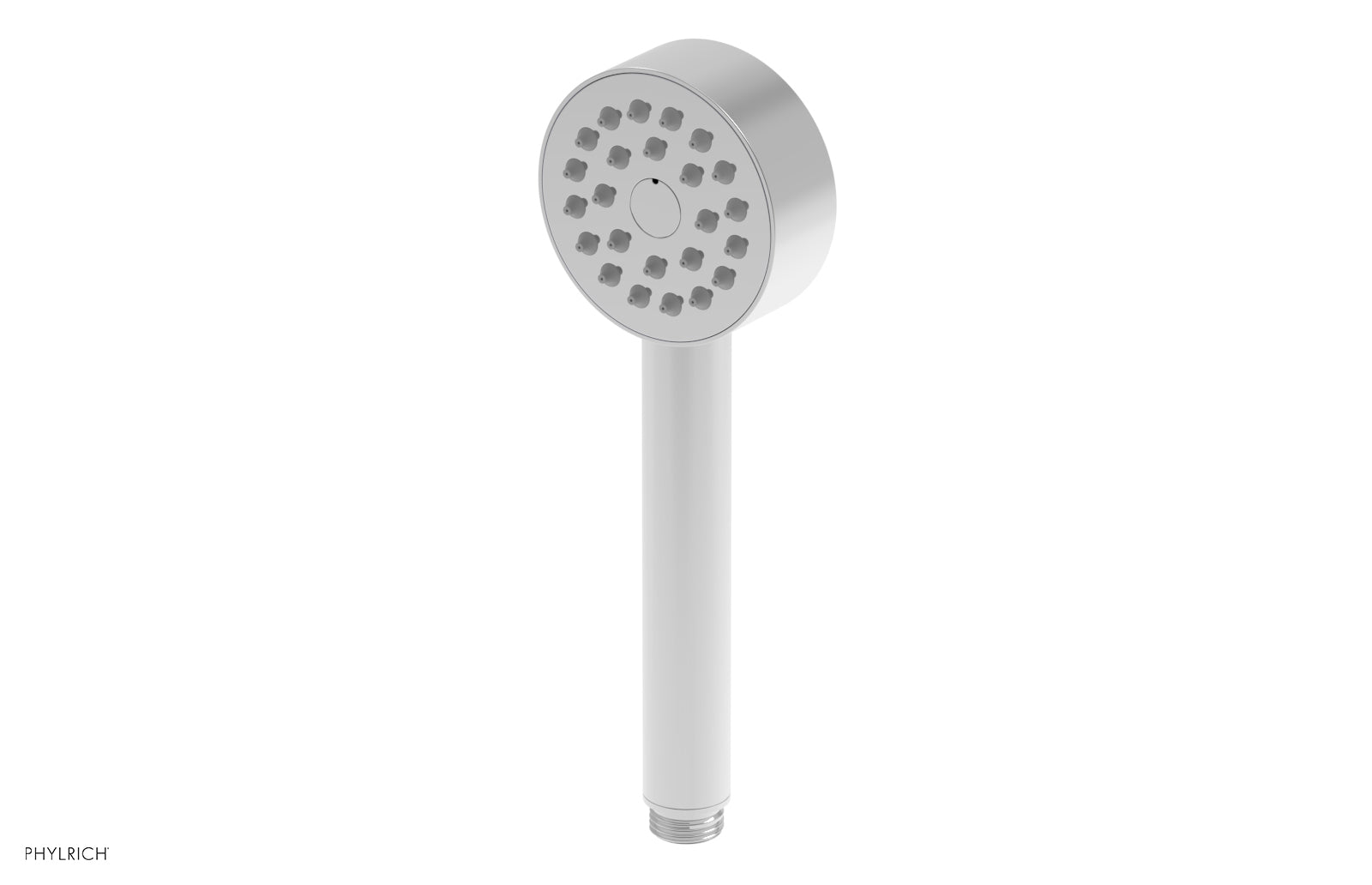 polished chrome hand shower