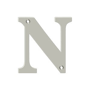 Deltana 4" Residential Letter N