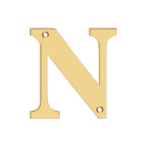Deltana 4" Residential Letter N
