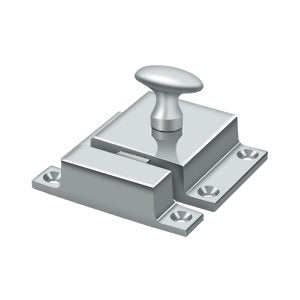 polished chrome cabinet lock
