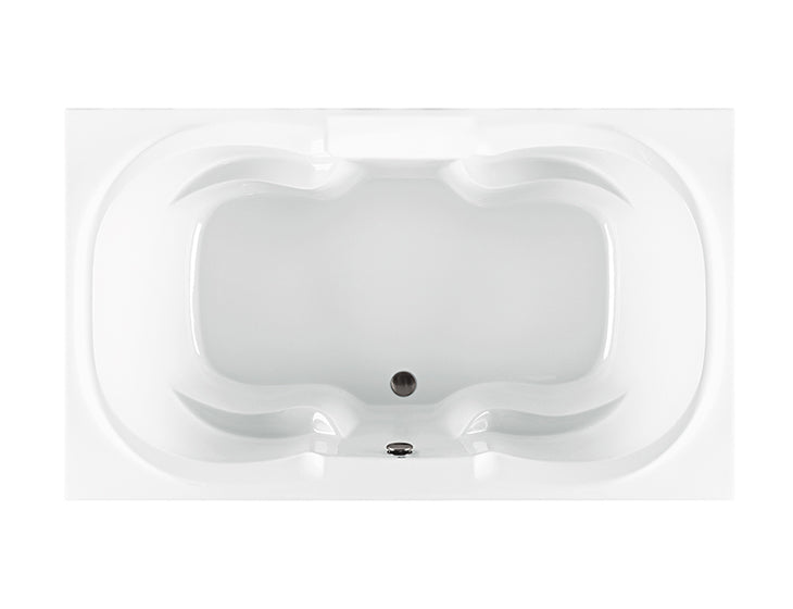 white bathtub