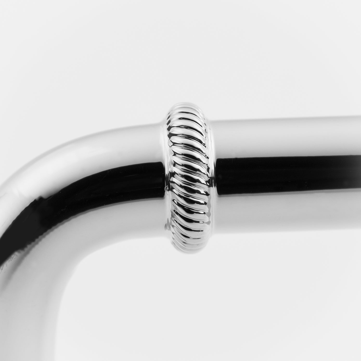 polished chrome pull