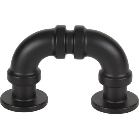 matte black finger pull