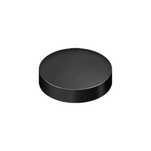Deltana 1" Diam Flat Round Screw Cover