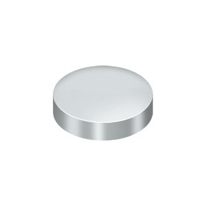 polished chrome screw cover