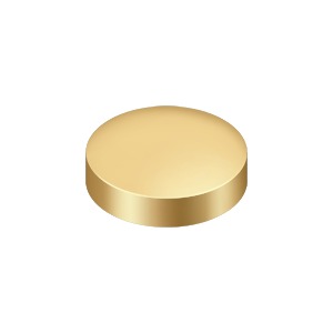 Deltana 1" Diam Flat Round Screw Cover