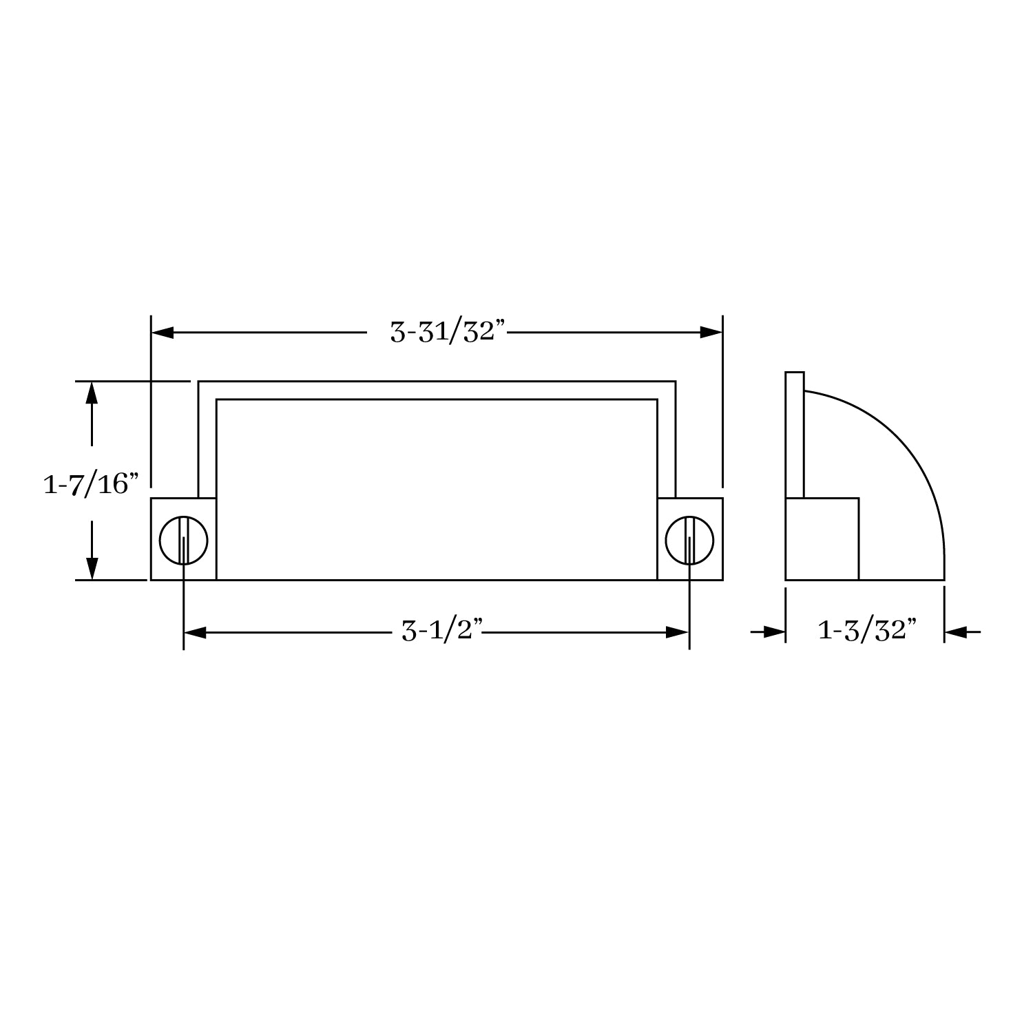 pull dimension