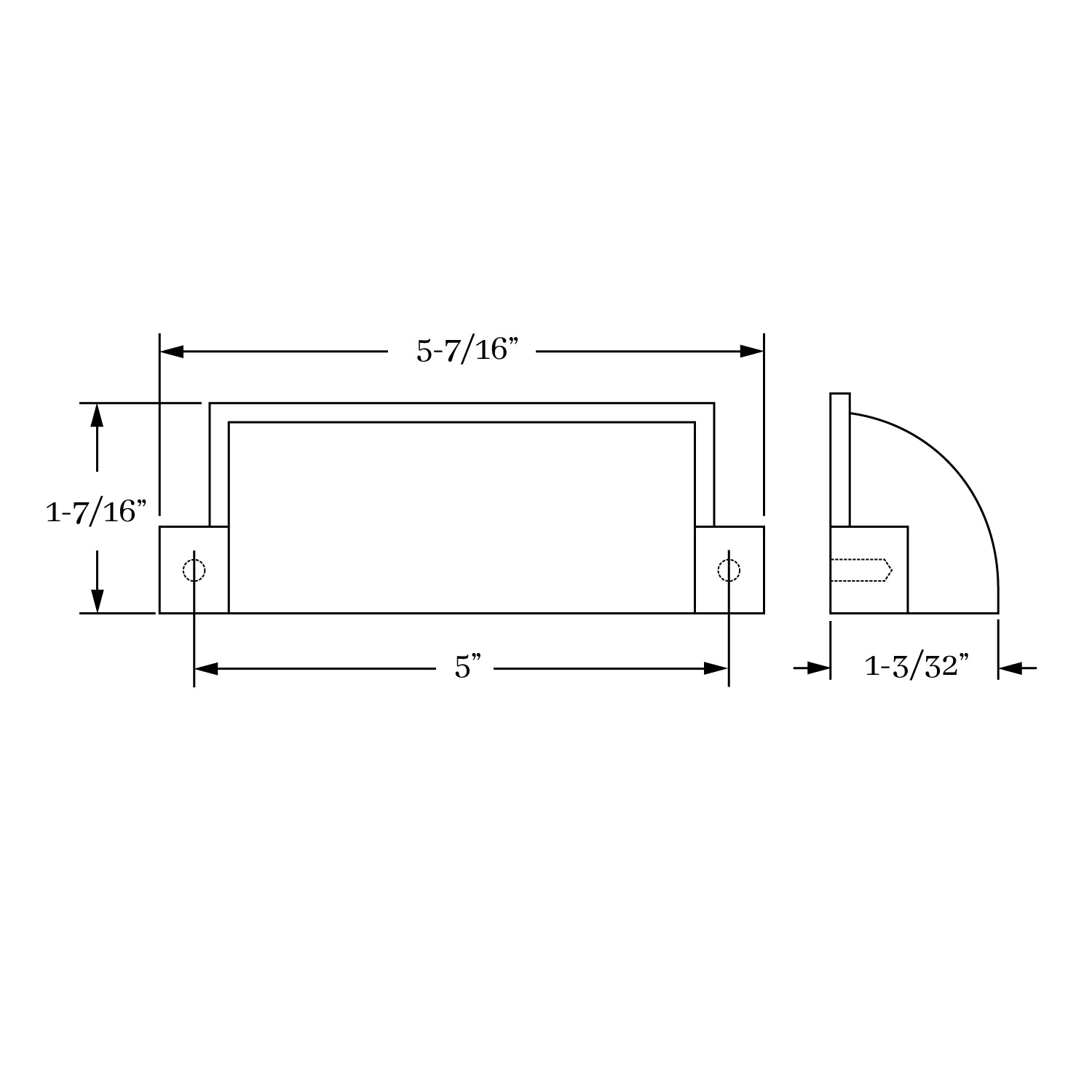 pull dimension