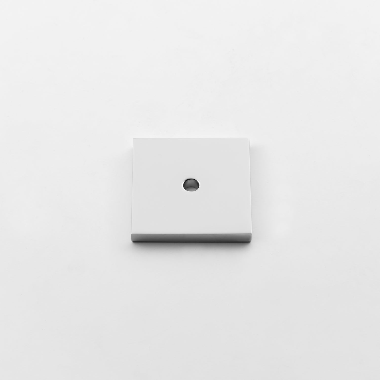 polished chrome backplate