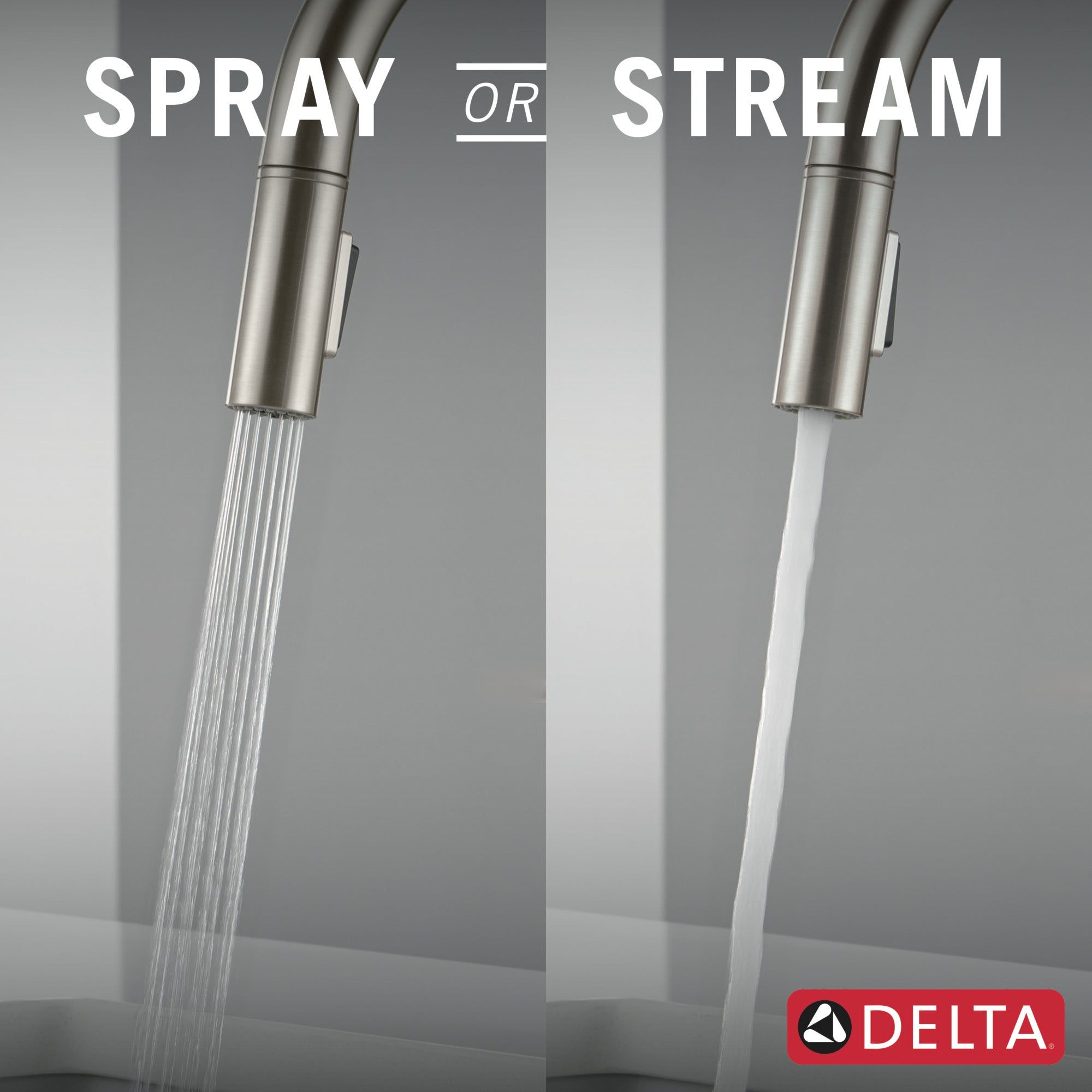 stainless kitchen faucet