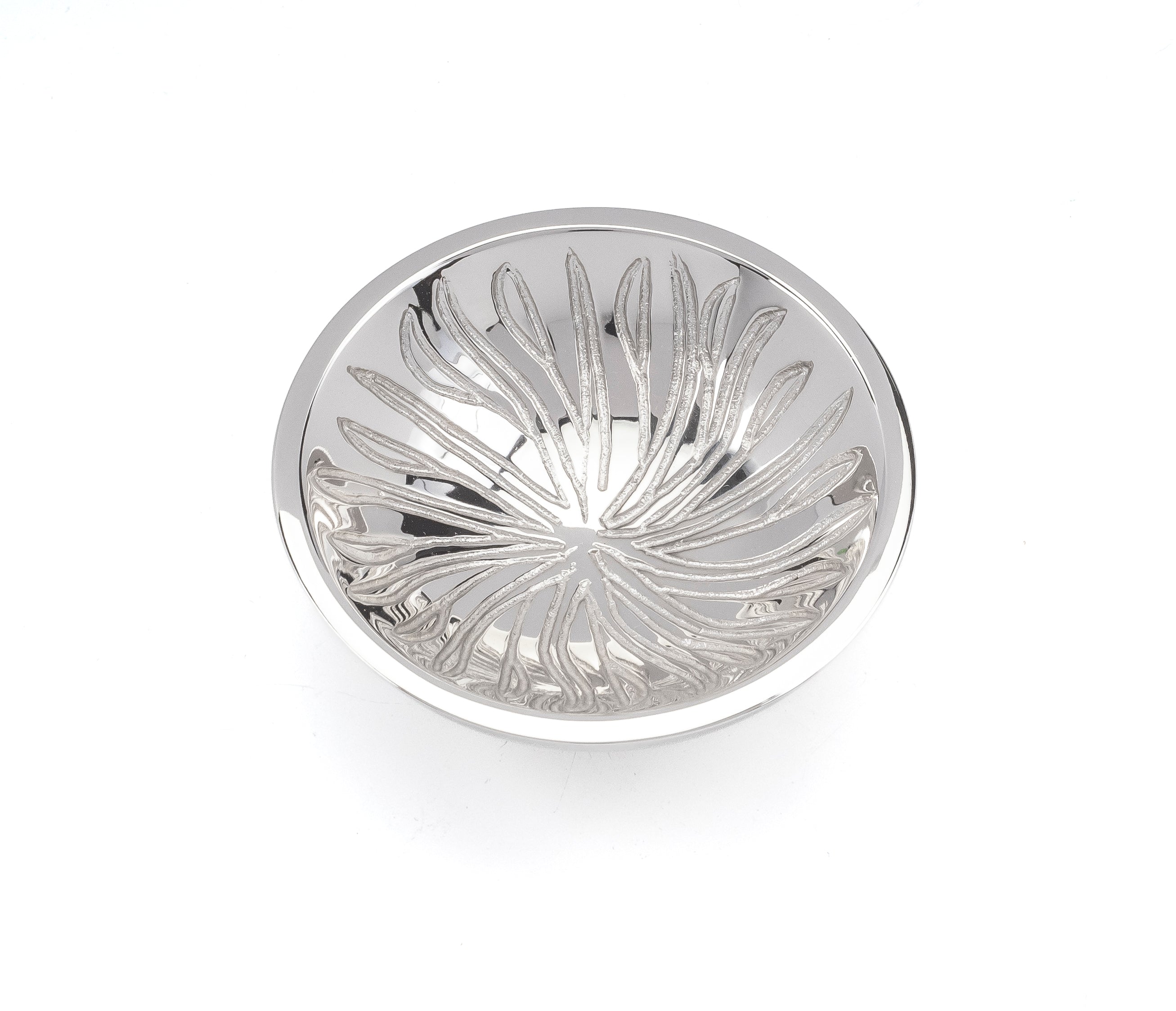polished nickel knob
