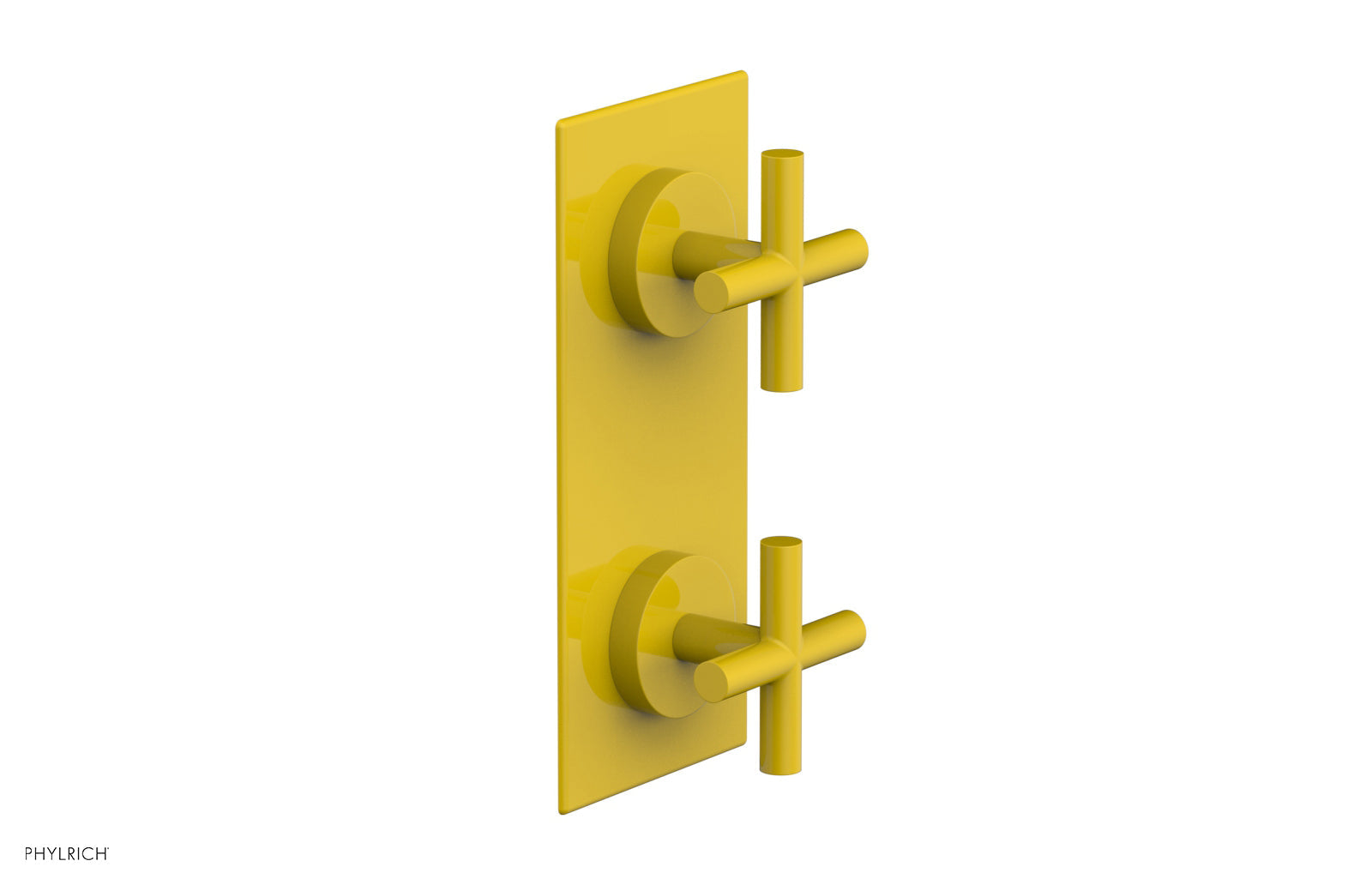 Phylrich TRANSITION 1/2" Thermostatic Valve with Volume Control or Diverter, Cross Handles
