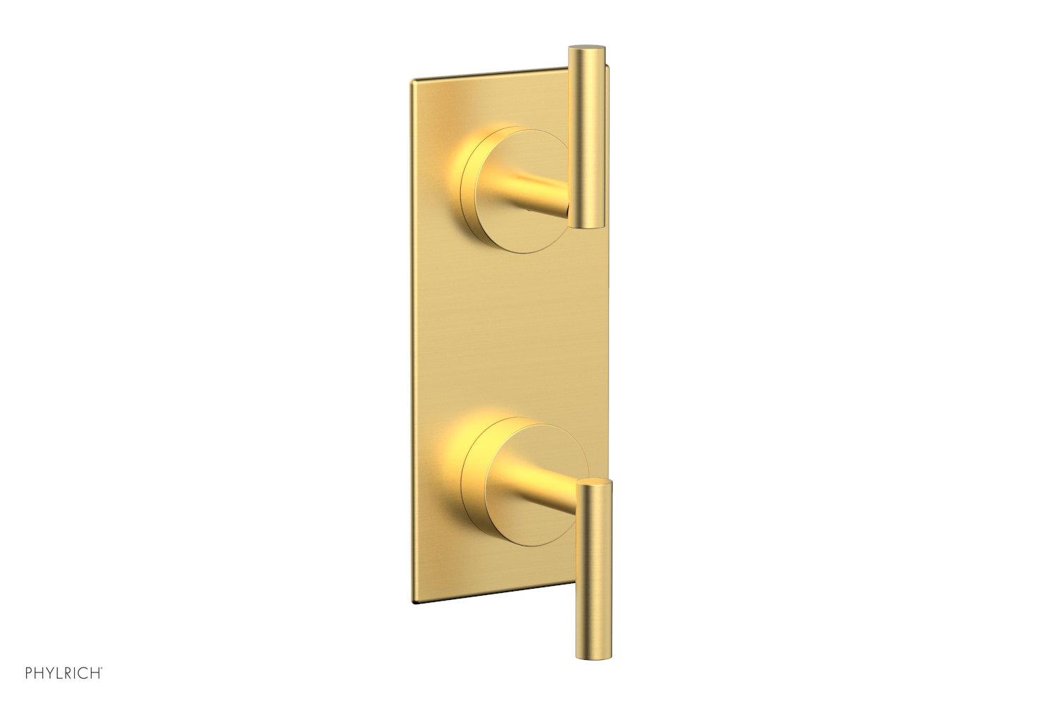 Phylrich TRANSITION 1/2" Thermostatic Valve with Volume Control or Diverter, Lever Handles