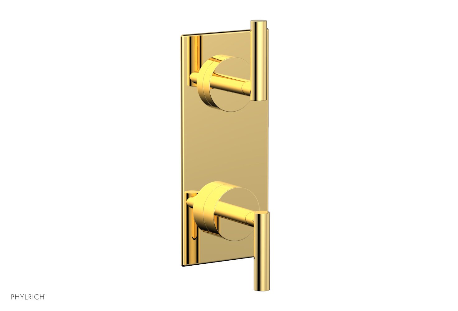 Phylrich TRANSITION 1/2" Thermostatic Valve with Volume Control or Diverter, Lever Handles