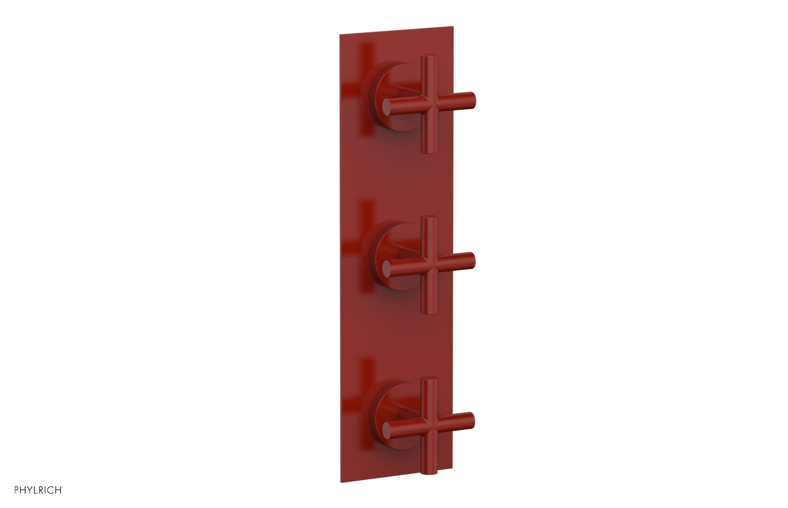 Phylrich TRANSITION 1/2" Thermostatic Valve with Two Volume Control, Cross Handles