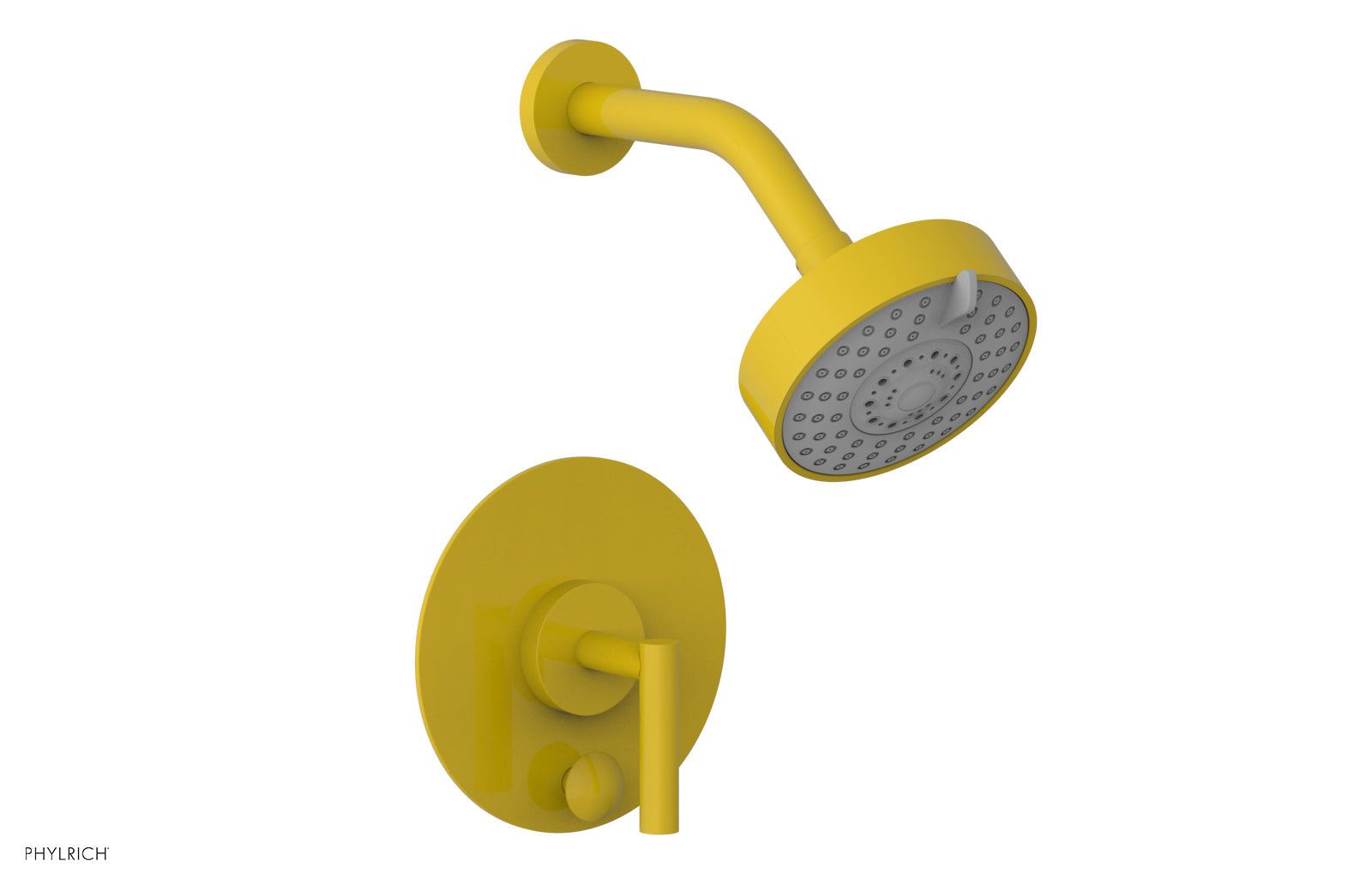Phylrich TRANSITION Pressure Balance Shower and Diverter Set (Less Spout), Lever Handle